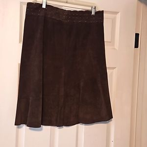 Vintage CABI Suede Skirt
